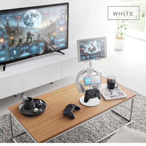 高さと角度が調節できるゲーム機器&タブレットスタンド スマート.|s7